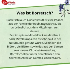 BORRETSCHÖL KAPSELN Dr.Wolz 60 Stück