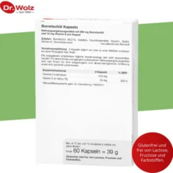 BORRETSCHÖL KAPSELN Dr.Wolz 60 Stück