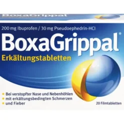 BOXAGRIPPAL Erkältungstabletten 200 mg/30 mg FTA 20 St