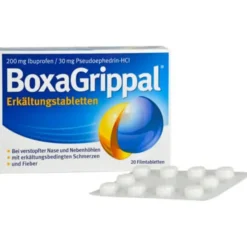 BOXAGRIPPAL Erkältungstabletten 200 mg/30 mg FTA 20 St