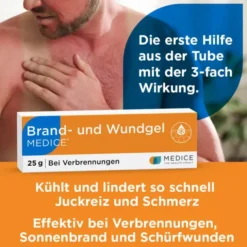BRAND UND WUNDGEL Medice 25 g