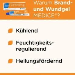BRAND UND WUNDGEL Medice 25 g