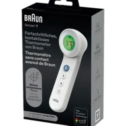 BRAUN BERÜHRUNGSFREI+Stirn Thermom.AgePrecis.weiß 1 St
