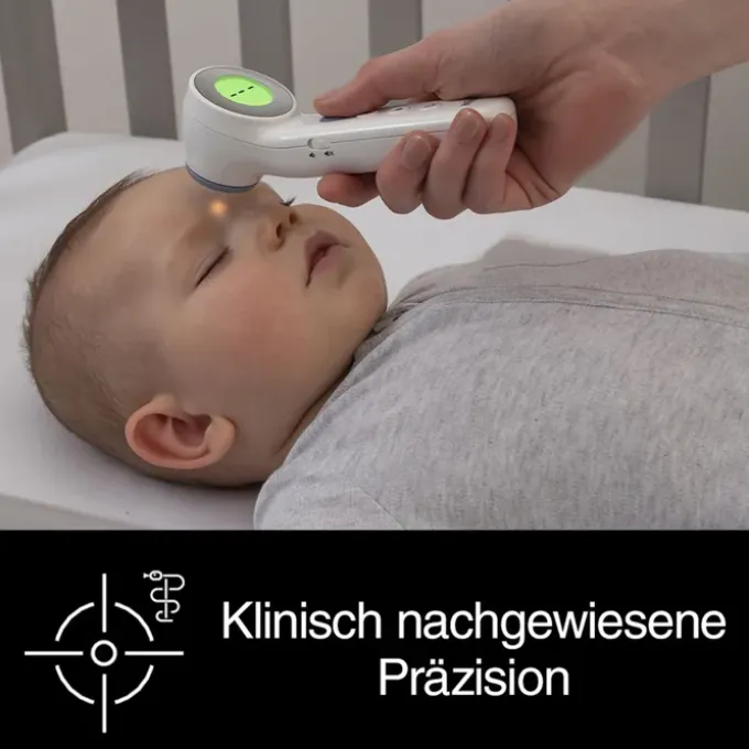 BRAUN BERÜHRUNGSFREI+Stirn Thermom.AgePrecis.weiß 1 St