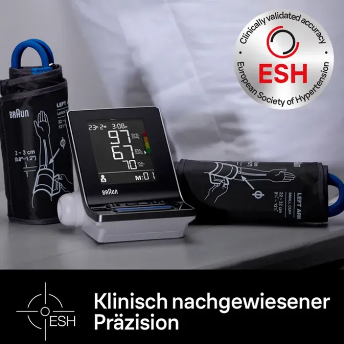 BRAUN BLUTDRUCKMESSGERÄT ExactFit3 Oberarm BUA6150 1 St