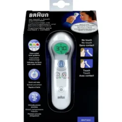 BRAUN NO touch+touch Stirnthermometer 1 St
