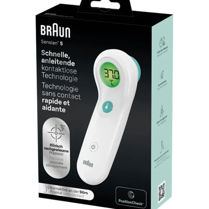 BRAUN NO touch+touch Stirnthermometer 1 St