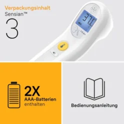 BRAUN SENSIAN 3 kontaktloses Thermometer 1 St
