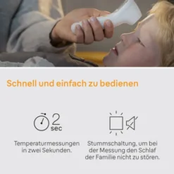 BRAUN SENSIAN 3 kontaktloses Thermometer 1 St