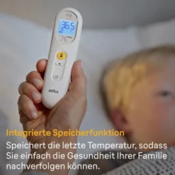 BRAUN SENSIAN 3 kontaktloses Thermometer 1 St