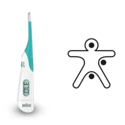 BRAUN THERMOMETER digital 1 St