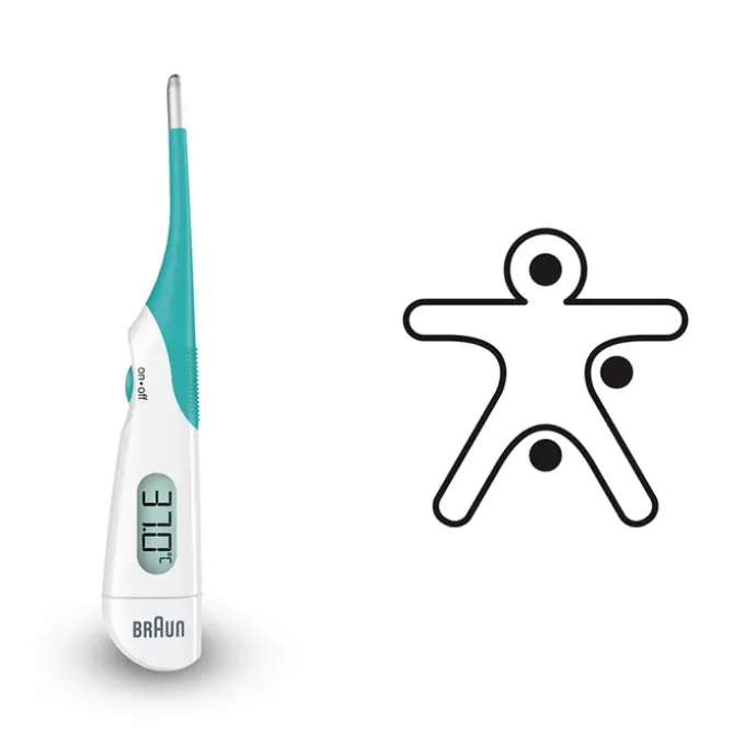 BRAUN THERMOMETER digital 1 St