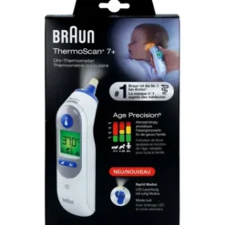 BRAUN THERMOSCAN 7+ Infrarot-Ohrthermometer 1 St