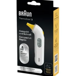 BRAUN THERMOSCAN 3 Infrarot-Ohrthermometer 1 St