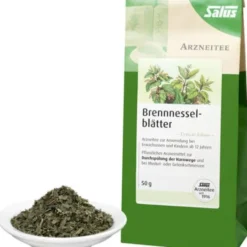 BRENNNESSELBLÄTTER Tee Bio Urticae folium Salus 50 g