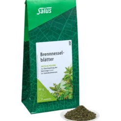 BRENNNESSELBLÄTTER Tee Bio Urticae folium Salus 50 g