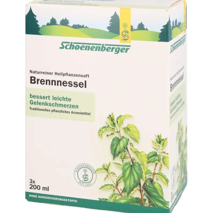 BRENNNESSELSAFT Schoenenberger 3X200 ml