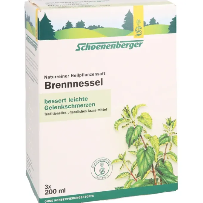 BRENNNESSELSAFT Schoenenberger 3X200 ml