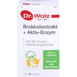 BROKKOLI EXTRAKT+Aktiv-Enzym Dr.Wolz msr.Kaps. 60 Stück