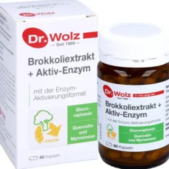 BROKKOLI EXTRAKT+Aktiv-Enzym Dr.Wolz msr.Kaps. 60 Stück