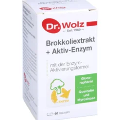 BROKKOLI EXTRAKT+Aktiv-Enzym Dr.Wolz msr.Kaps. 60 Stück