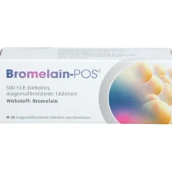 BROMELAIN POS magensaftresistente Tabletten 30 St
