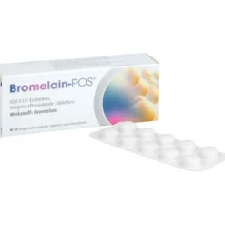 BROMELAIN POS magensaftresistente Tabletten 30 St