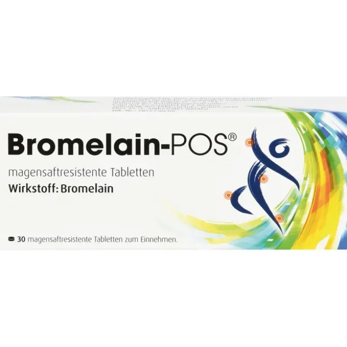 BROMELAIN POS magensaftresistente Tabletten 30 St