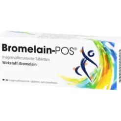 BROMELAIN POS magensaftresistente Tabletten 30 St