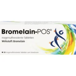 BROMELAIN POS magensaftresistente Tabletten 30 St