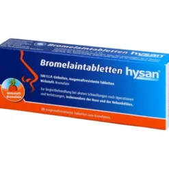 BROMELAIN TABLETTEN hysan magensaftres.Tabletten 20 St