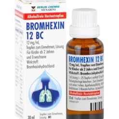 BROMHEXIN 12 BC Tropfen zum Einnehmen 30 ml