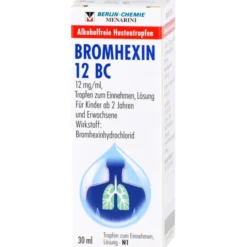 BROMHEXIN 12 BC Tropfen zum Einnehmen 30 ml