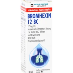 BROMHEXIN 12 BC Tropfen zum Einnehmen 30 ml