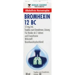 BROMHEXIN 12 BC Tropfen zum Einnehmen 30 ml