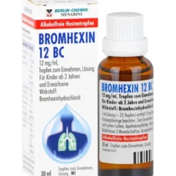 BROMHEXIN 12 BC Tropfen zum Einnehmen 30 ml