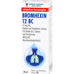 BROMHEXIN 12 BC Tropfen zum Einnehmen 30 ml