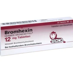 BROMHEXIN Hermes Arzneimittel 12 mg Tabletten 20 St