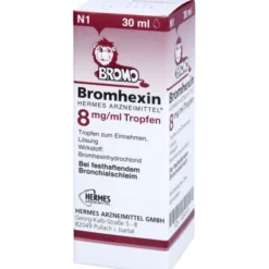 BROMHEXIN Hermes Arzneimittel 8 mg/ml Tropfen 30 ml