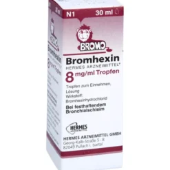 BROMHEXIN Hermes Arzneimittel 8 mg/ml Tropfen 30 ml