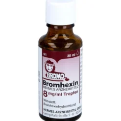 BROMHEXIN Hermes Arzneimittel 8 mg/ml Tropfen 30 ml