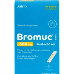 BROMUC akut 600 mg Hustenlöser Plv.z.H.e.L.z.Einn. 10 St