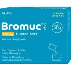 BROMUC akut 600 mg Hustenlöser Plv.z.H.e.L.z.Einn. 10 St