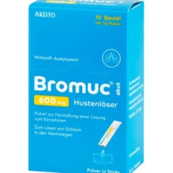 BROMUC akut 600 mg Hustenlöser Plv.z.H.e.L.z.Einn. 10 St