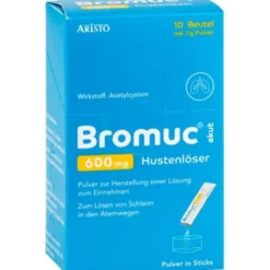 BROMUC akut 600 mg Hustenlöser Plv.z.H.e.L.z.Einn. 10 St