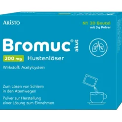 BROMUC akut 200 mg Hustenlöser Plv.z.H.e.L.z.Einn. 20 St
