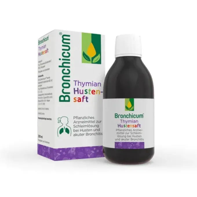 BRONCHICUM Thymian Hustensaft 200 ml