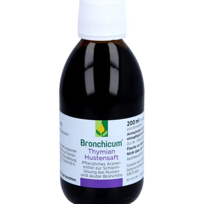 BRONCHICUM Thymian Hustensaft 200 ml
