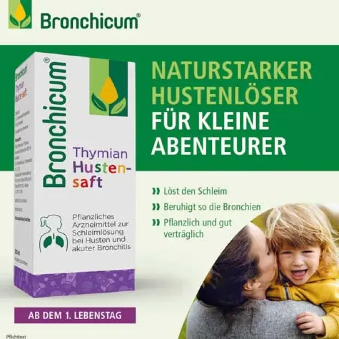 BRONCHICUM Thymian Hustensaft 200 ml