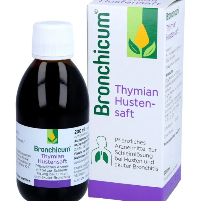 BRONCHICUM Thymian Hustensaft 200 ml